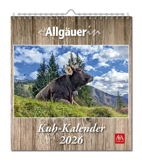 Cover: 9783985160716 | Kühe 2026 | Postkartenkalender | AVA-Verlag Allgäu GmbH | Kalender