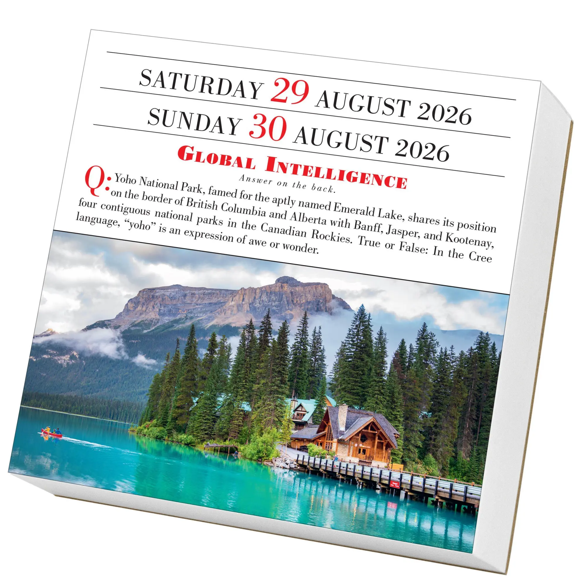 Bild: 9781523530816 | 1,000 Places to See Before You Die Page-A-Day(r) Calendar 2026 | 2026