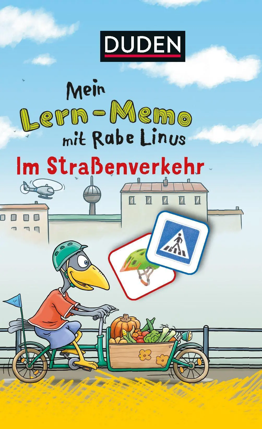 Cover: 9783411770816 | Mein Lern-Memo mit Rabe Linus - Im Straßenverkehr VE/3 | Spiel | 8808