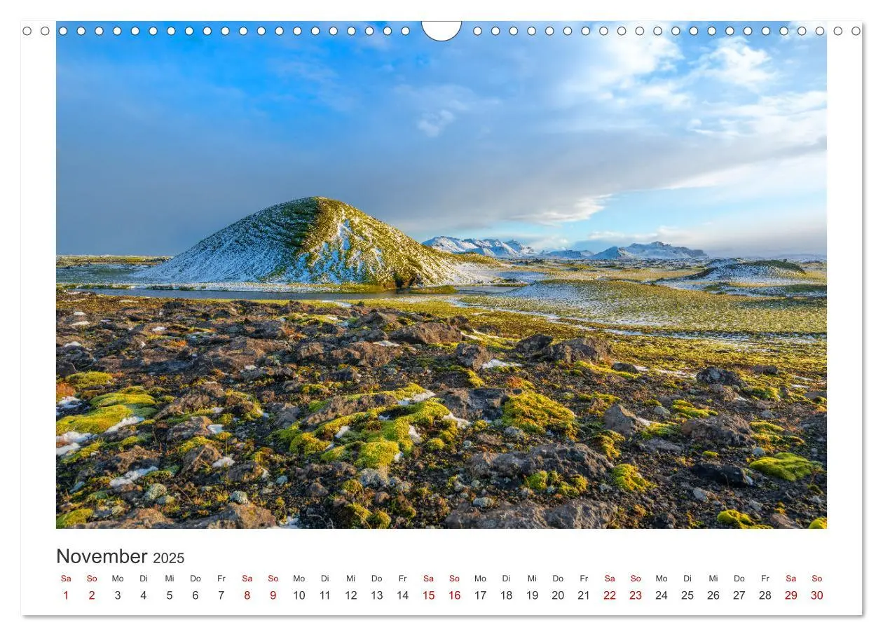 Bild: 9783435080816 | Aufregendes Island (Wandkalender 2025 DIN A3 quer), CALVENDO...