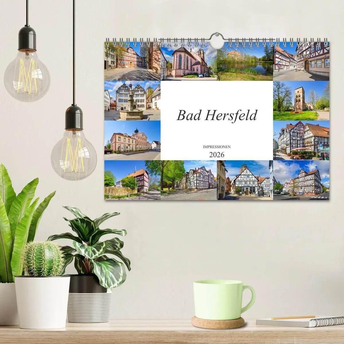 Bild: 9783457620816 | Bad Hersfeld Impressionen (Wandkalender 2026 DIN A4 quer), CALVENDO...