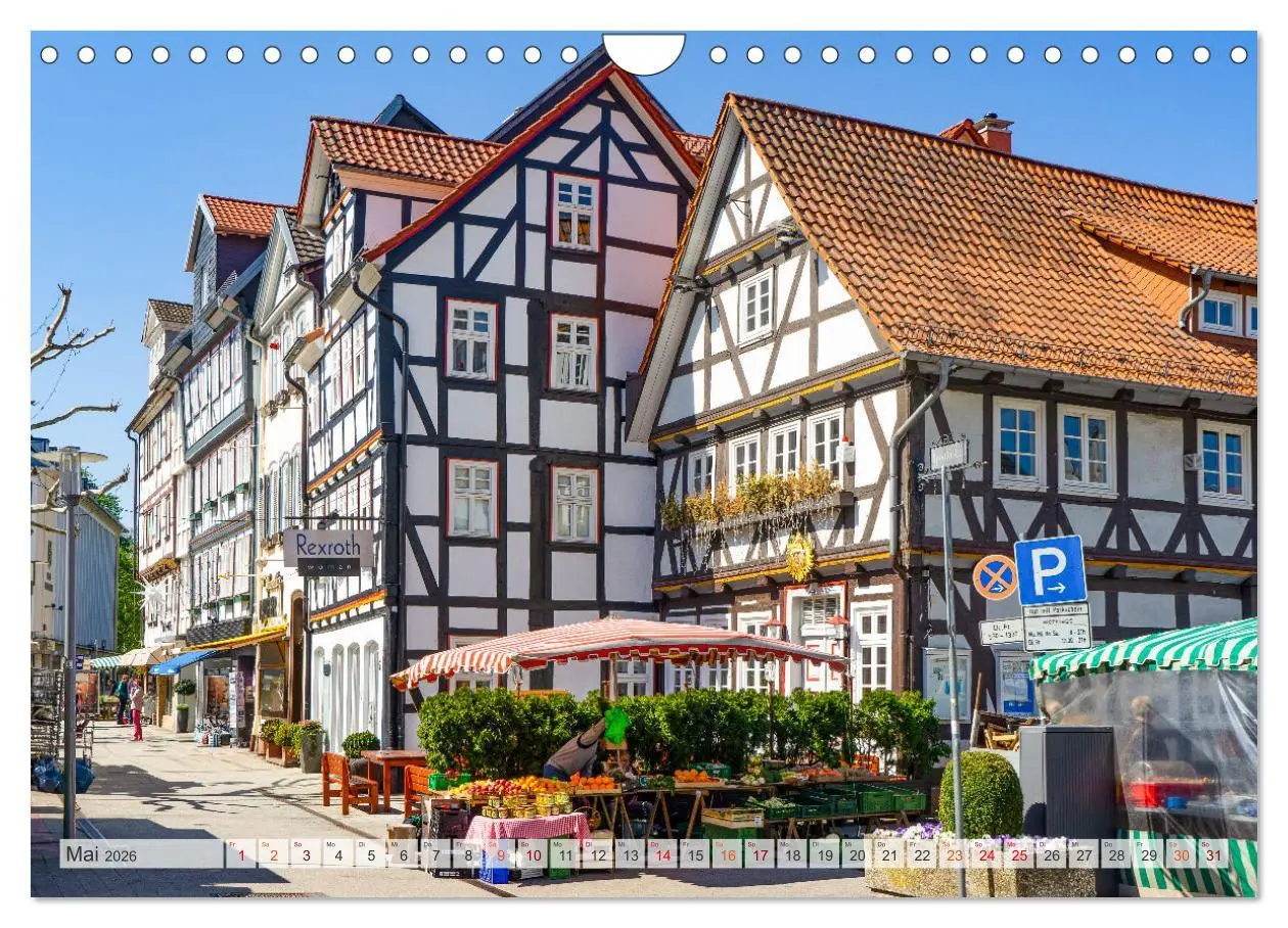 Bild: 9783457620816 | Bad Hersfeld Impressionen (Wandkalender 2026 DIN A4 quer), CALVENDO...