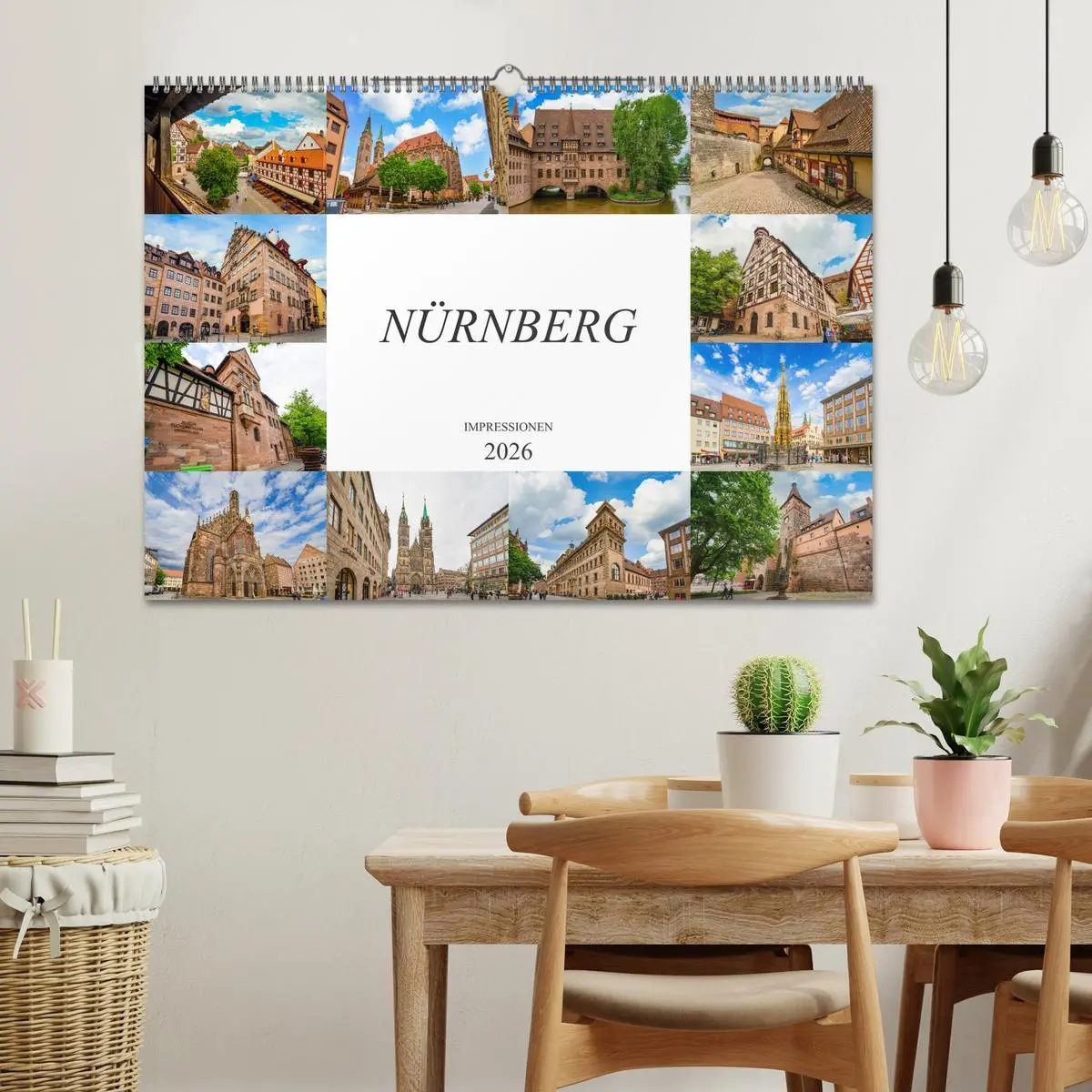 Bild: 9783457790816 | Nürnberg Impressionen (Wandkalender 2026 DIN A2 quer), CALVENDO...