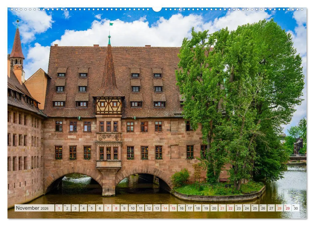 Bild: 9783457790816 | Nürnberg Impressionen (Wandkalender 2026 DIN A2 quer), CALVENDO...