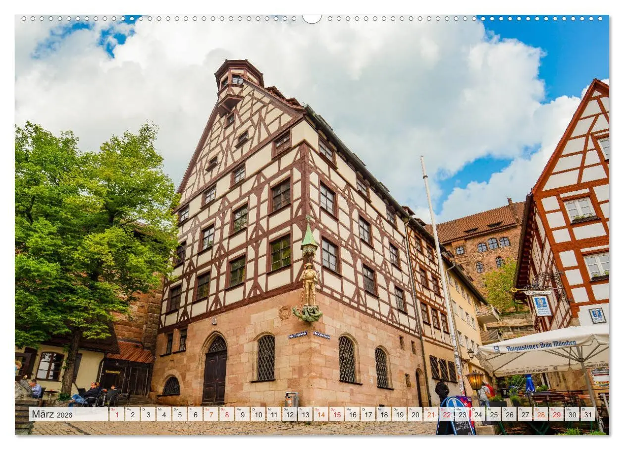 Bild: 9783457790816 | Nürnberg Impressionen (Wandkalender 2026 DIN A2 quer), CALVENDO...