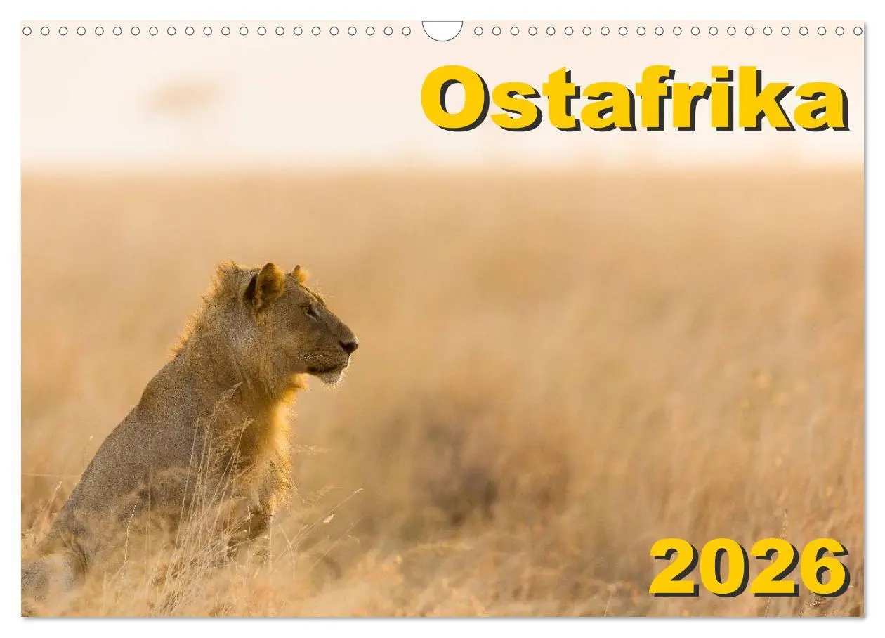 Cover: 9783516020816 | Ostafrika (Wandkalender 2026 DIN A3 quer), CALVENDO Monatskalender