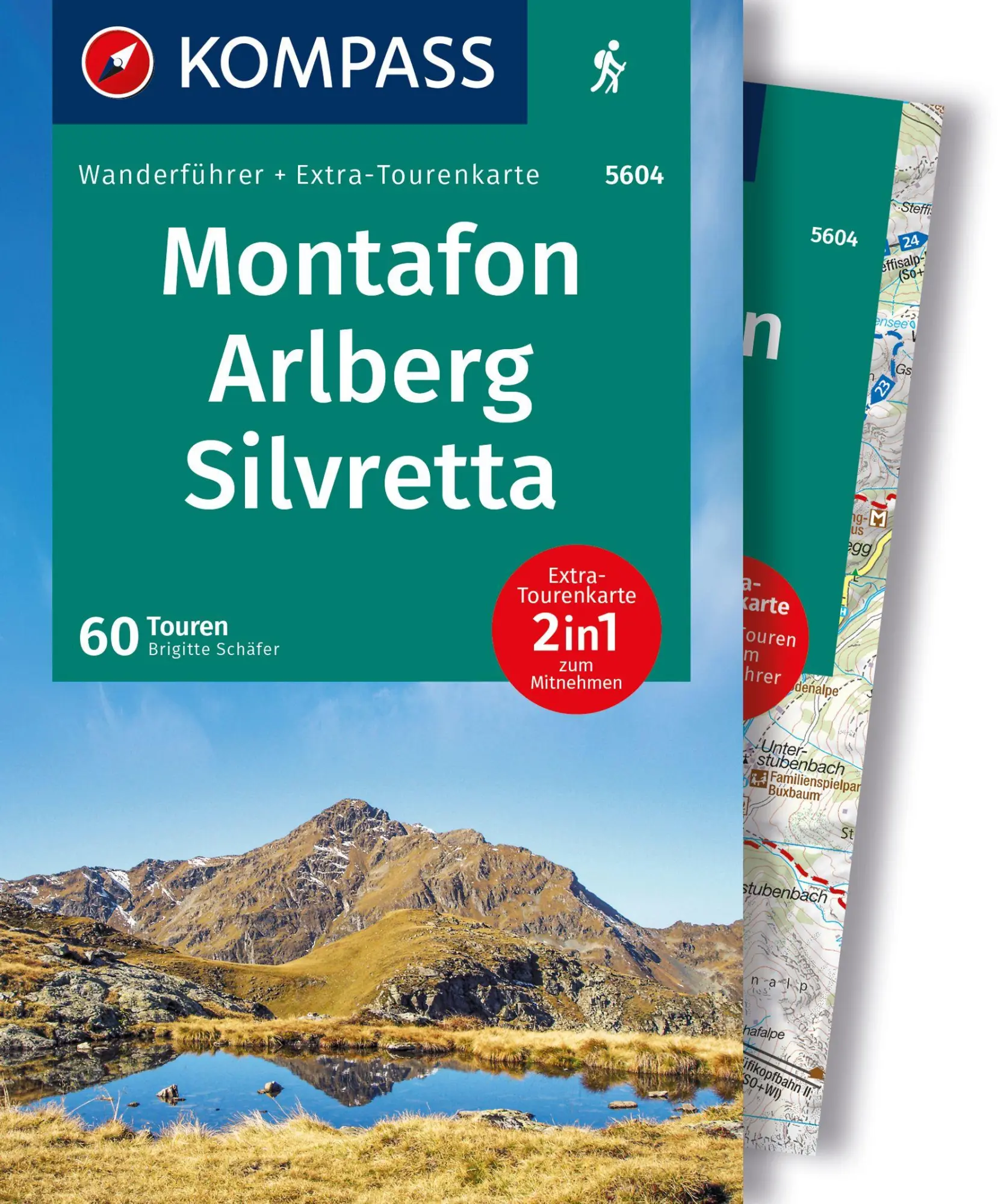 Cover: 9783991540816 | KOMPASS Wanderführer Montafon, Arlberg, Silvretta, 60 Touren mit...
