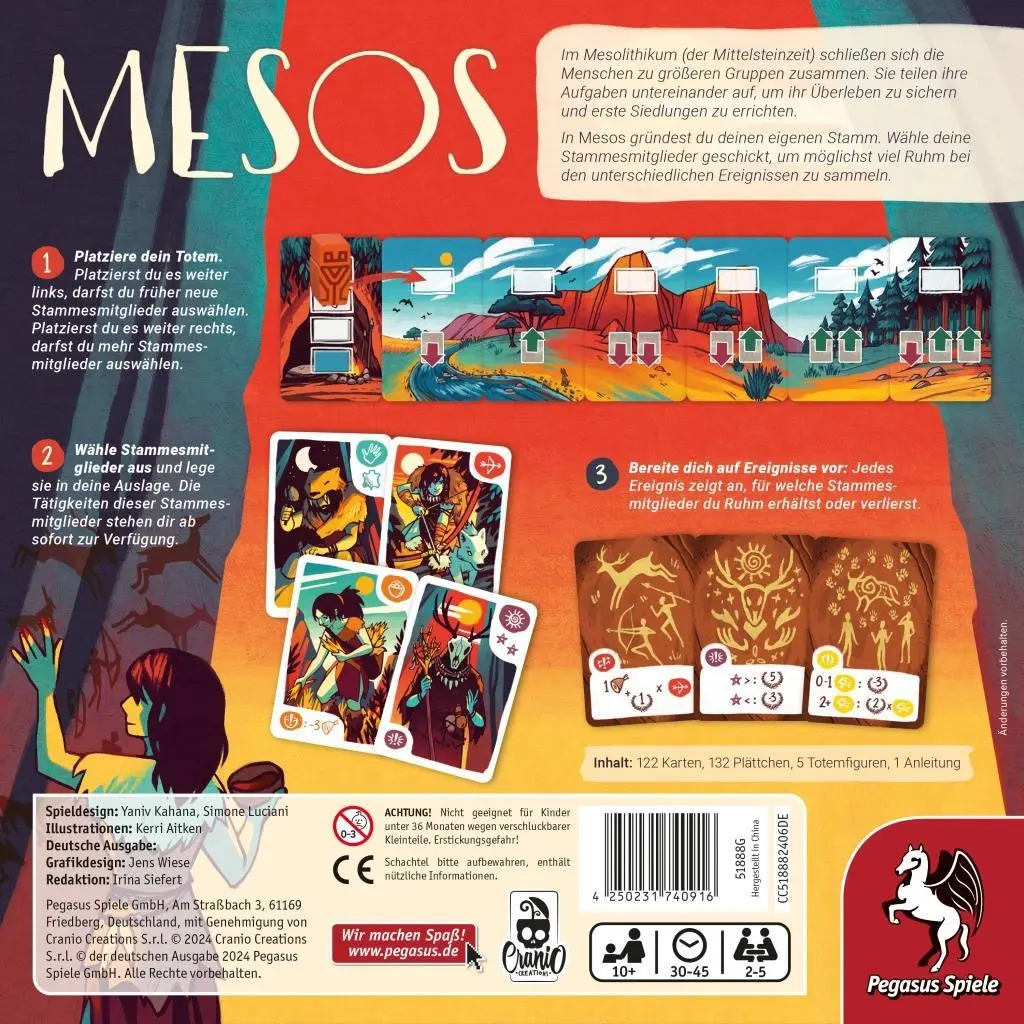 Bild: 4250231740916 | Mesos | Yaniv Kahana | Spiel | 51888G | Deutsch | 2024