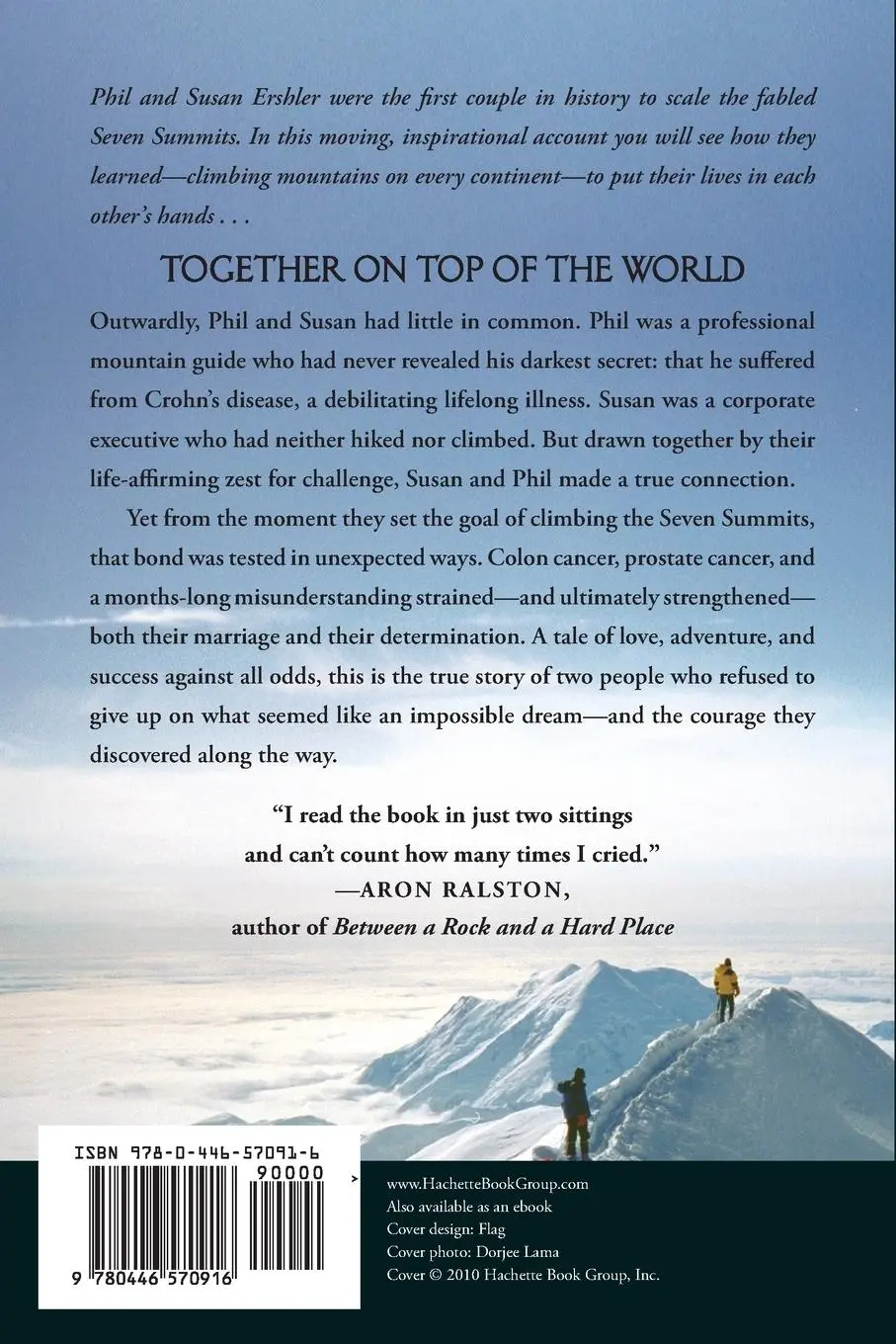 Rückseite: 9780446570916 | Together on Top of the World | Phil and Susan Ershler (u. a.) | Buch