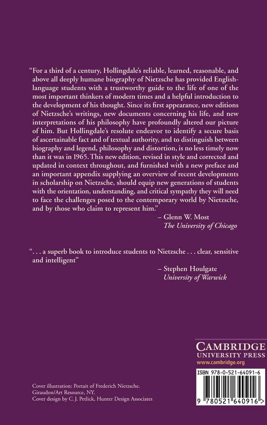 Rückseite: 9780521640916 | Nietzsche | The Man and His Philosophy | R. J. Hollingdale | Buch