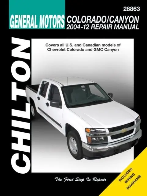 Cover: 9781620920916 | Chevrolet Colorado/GMC Canyon (Chilton) | 2004-12 | Haynes Publishing