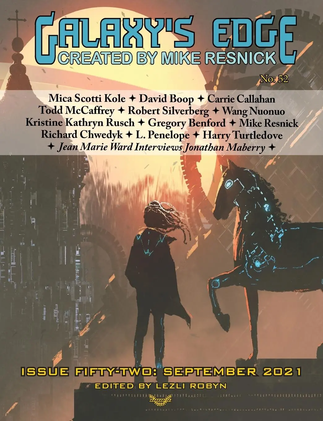 Cover: 9781649730916 | Galaxy's Edge Magazine | Issue 52, September 2021 | Silverberg (u. a.)