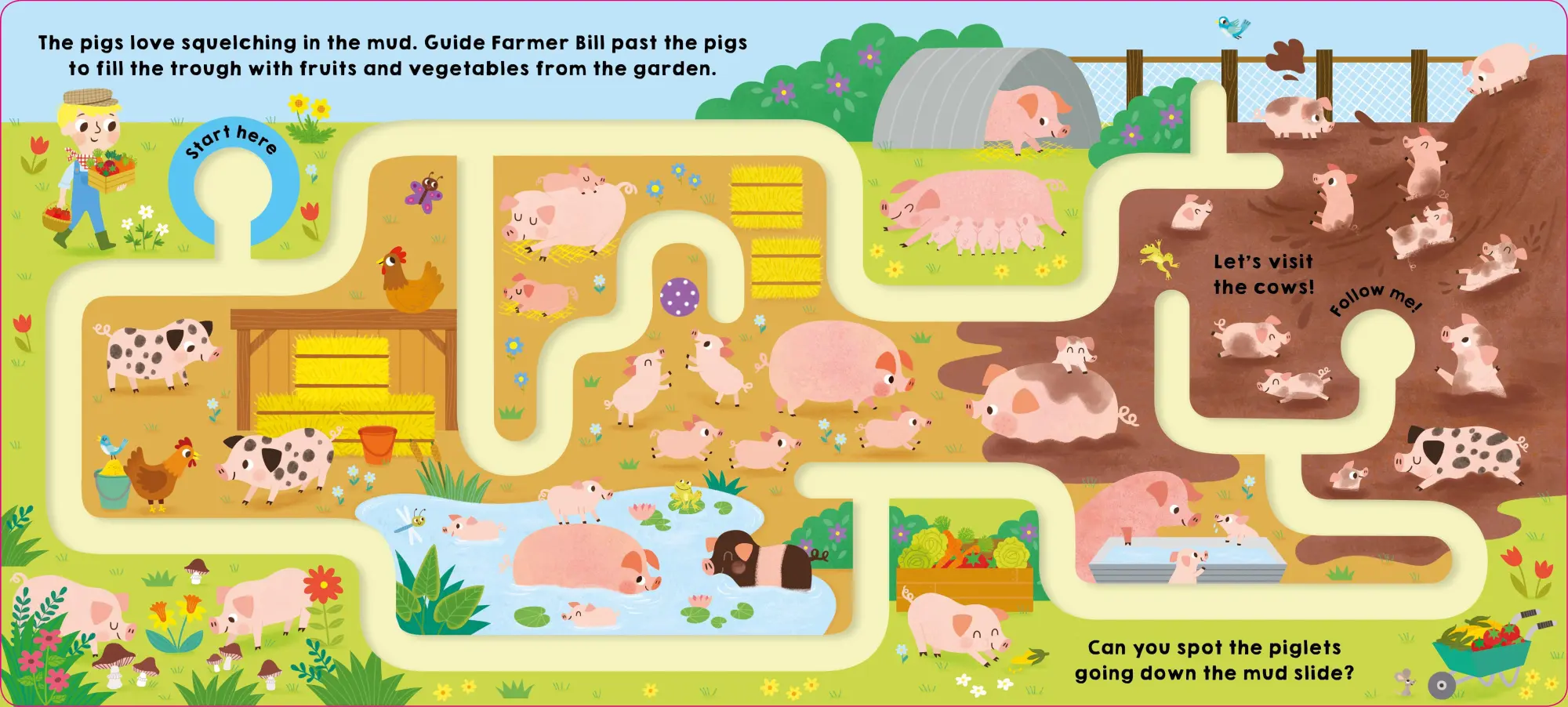 Bild: 9781838990916 | Follow Me Farm | Priddy Books (u. a.) | Buch | Papp-Bilderbuch | 2021