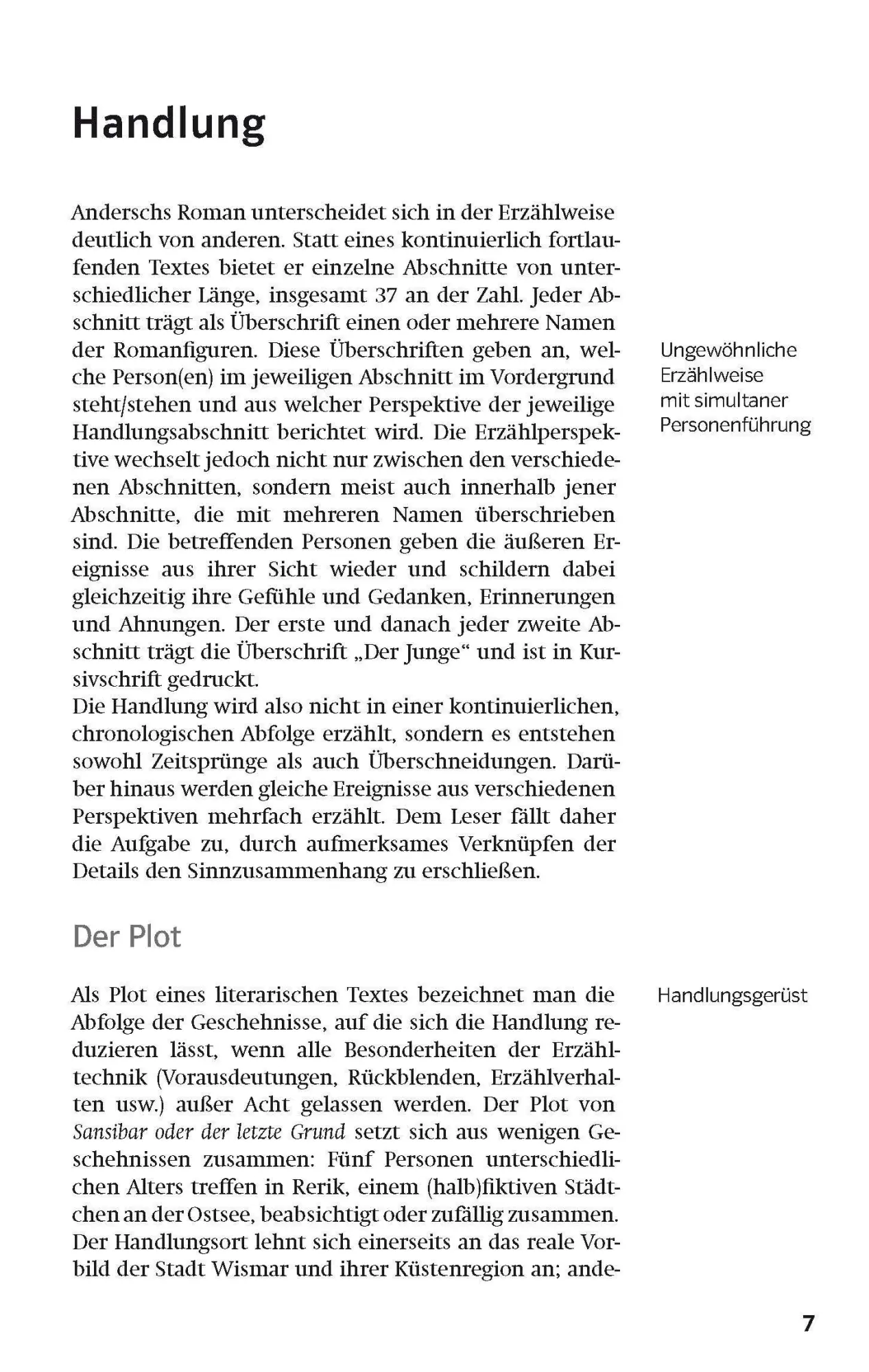 Bild: 9783129230916 | Klett Lektürehilfen Alfred Andersch "Sansibar oder der letzte Grund"