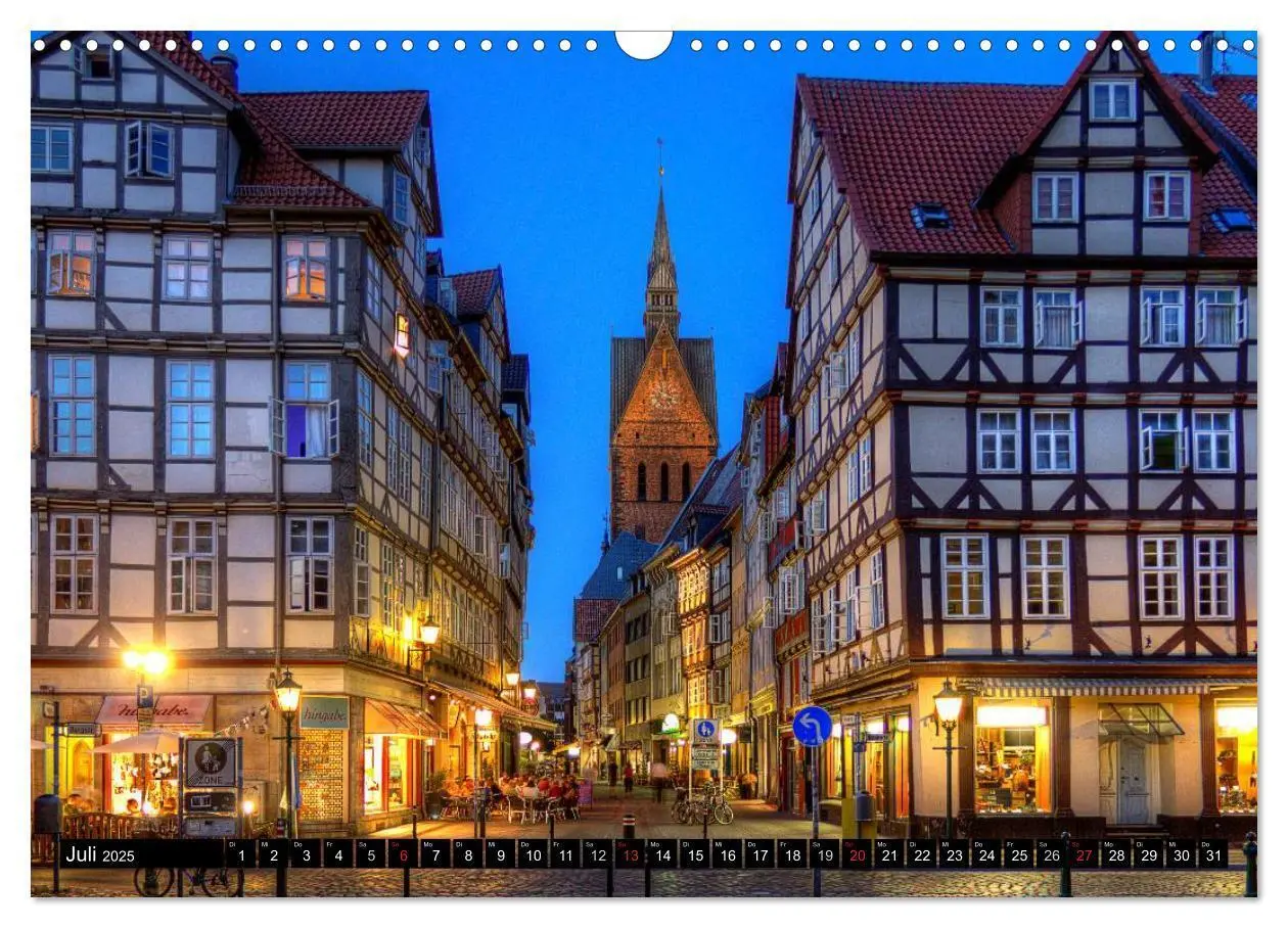 Bild: 9783435760916 | Hannover 2025 (Wandkalender 2025 DIN A3 quer), CALVENDO Monatskalender
