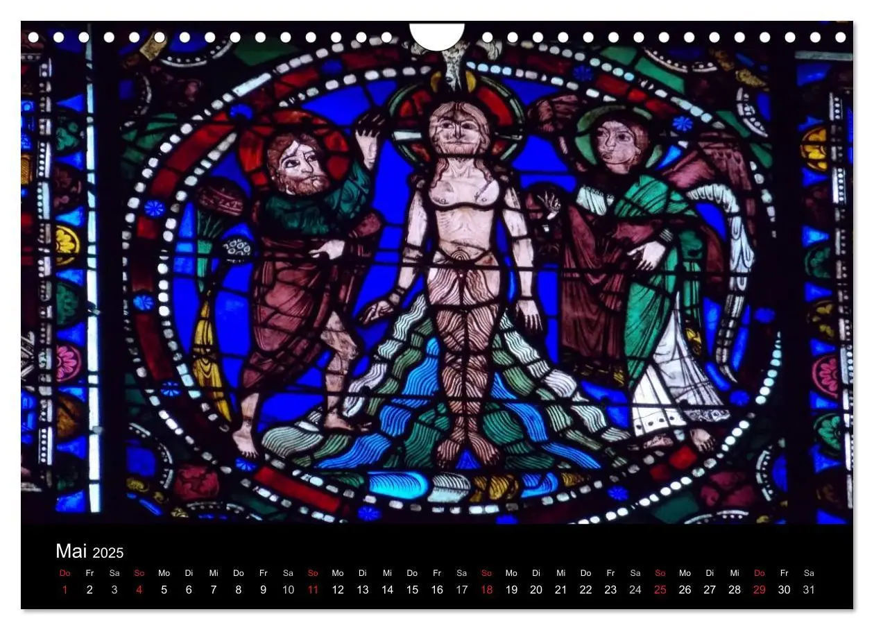Bild: 9783435830916 | Bilder aus Licht - Notre Dame de Chartres (Wandkalender 2025 DIN A4...