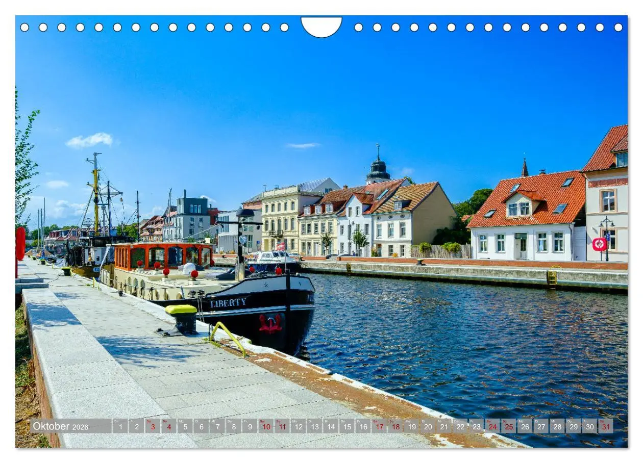 Bild: 9783457540916 | Ein Blick auf Ueckermünde (Wandkalender 2026 DIN A4 quer), CALVENDO...
