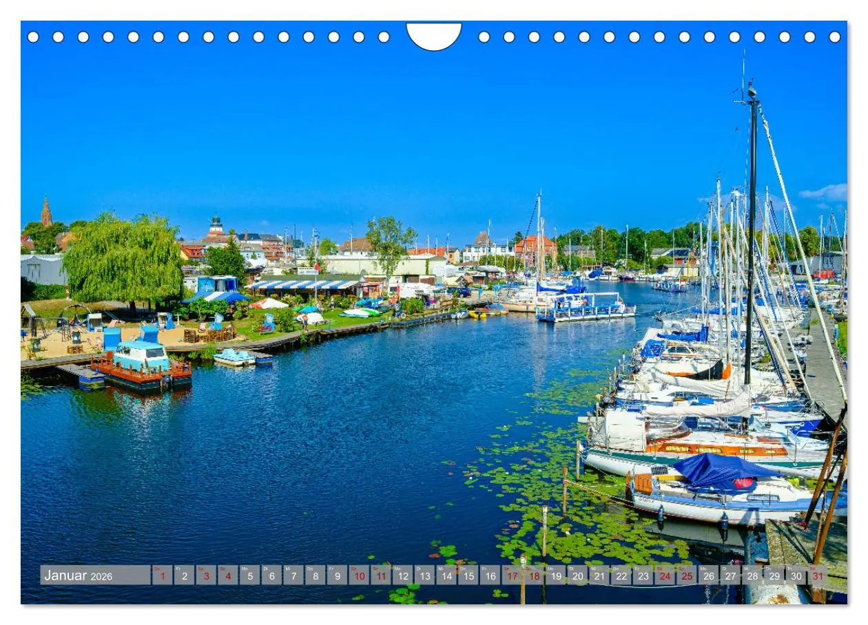 Bild: 9783457540916 | Ein Blick auf Ueckermünde (Wandkalender 2026 DIN A4 quer), CALVENDO...