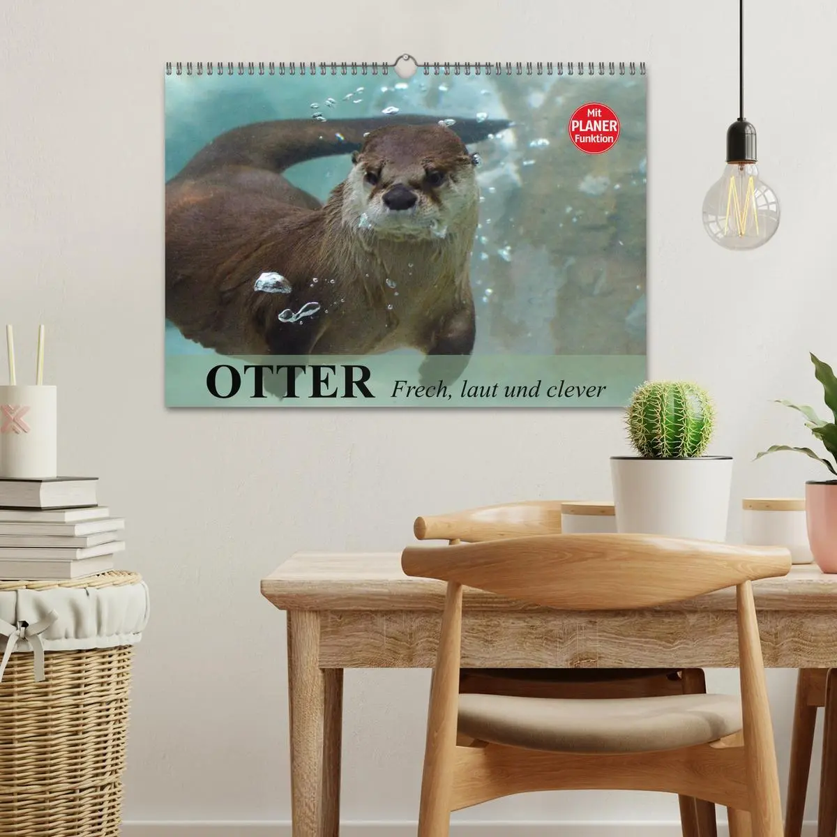 Bild: 9783516010916 | Otter. Frech, laut und clever (Wandkalender 2026 DIN A3 quer),...