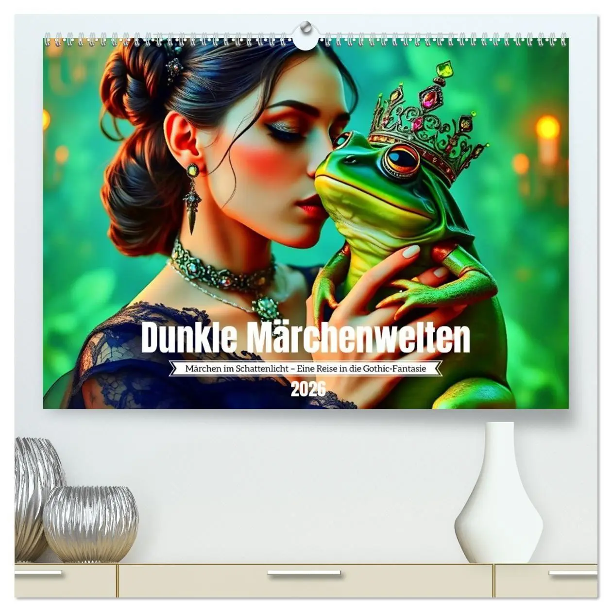 Cover: 9783516700916 | Dunkle Märchenwelten (hochwertiger Premium Wandkalender 2026 DIN A2...