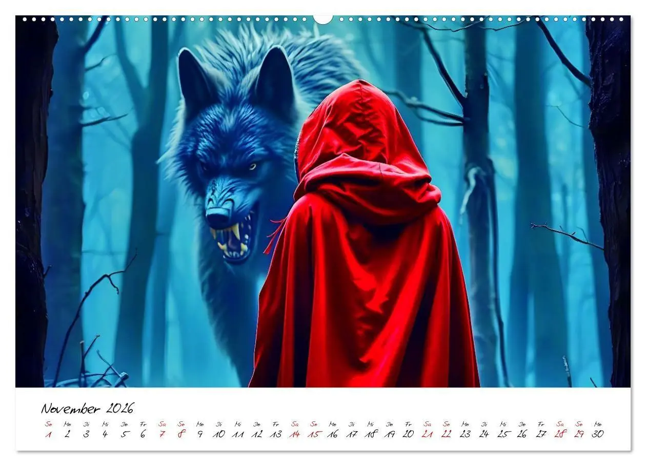 Bild: 9783516700916 | Dunkle Märchenwelten (hochwertiger Premium Wandkalender 2026 DIN A2...
