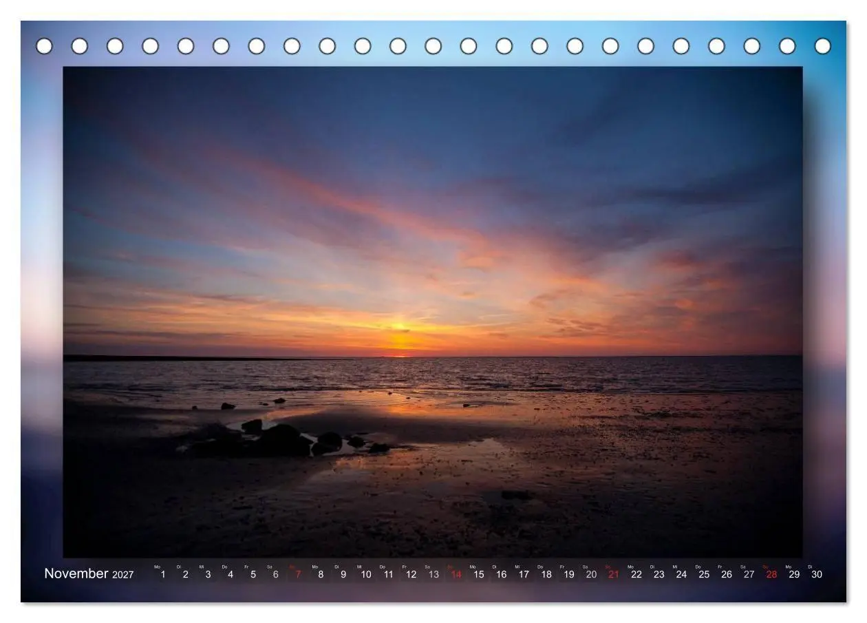 Bild: 9783594090916 | Baltrum - Ein Tag am Strand (Tischkalender 2027 DIN A5 quer),...