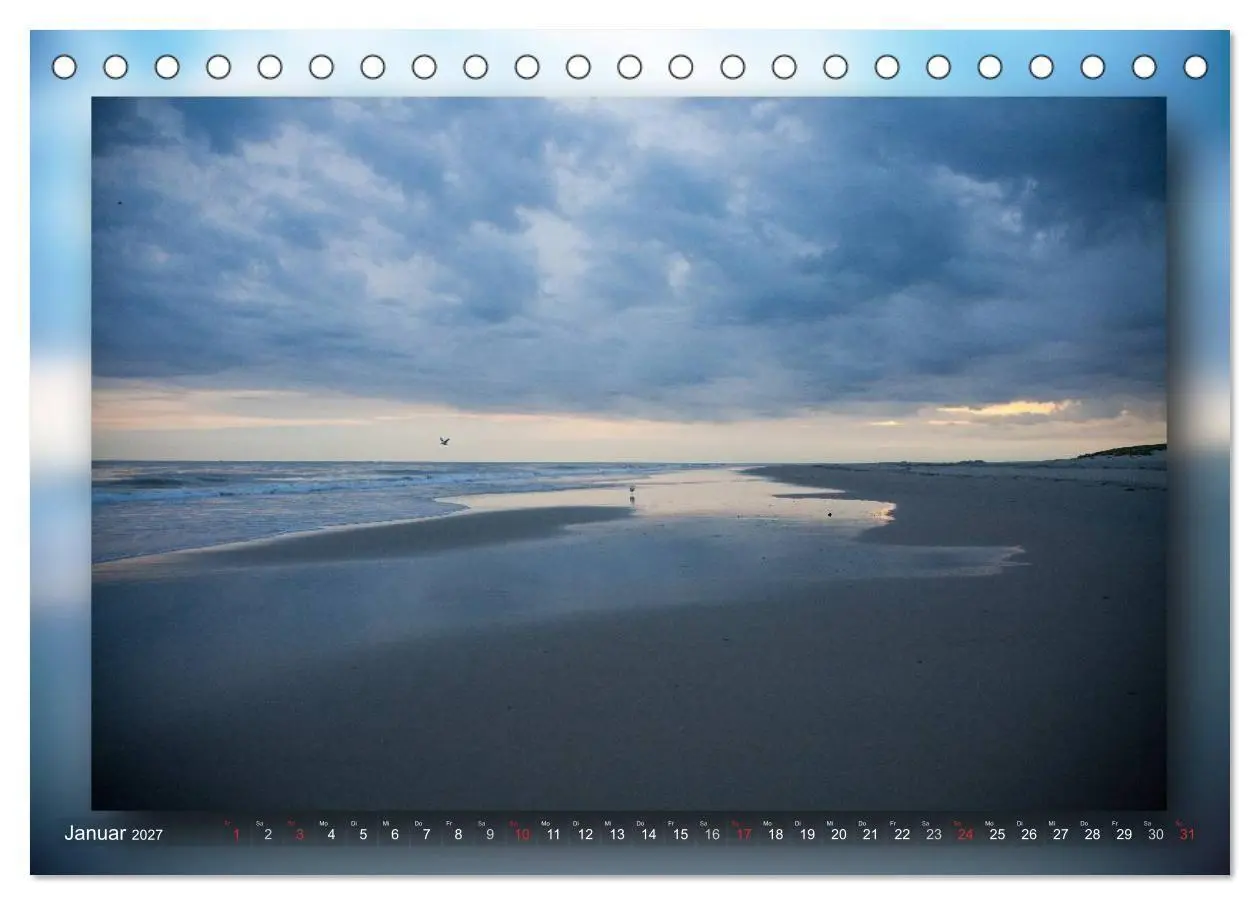 Bild: 9783594090916 | Baltrum - Ein Tag am Strand (Tischkalender 2027 DIN A5 quer),...