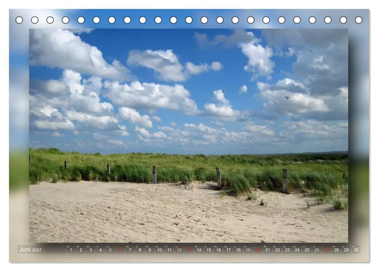 Bild: 9783594090916 | Baltrum - Ein Tag am Strand (Tischkalender 2027 DIN A5 quer),...