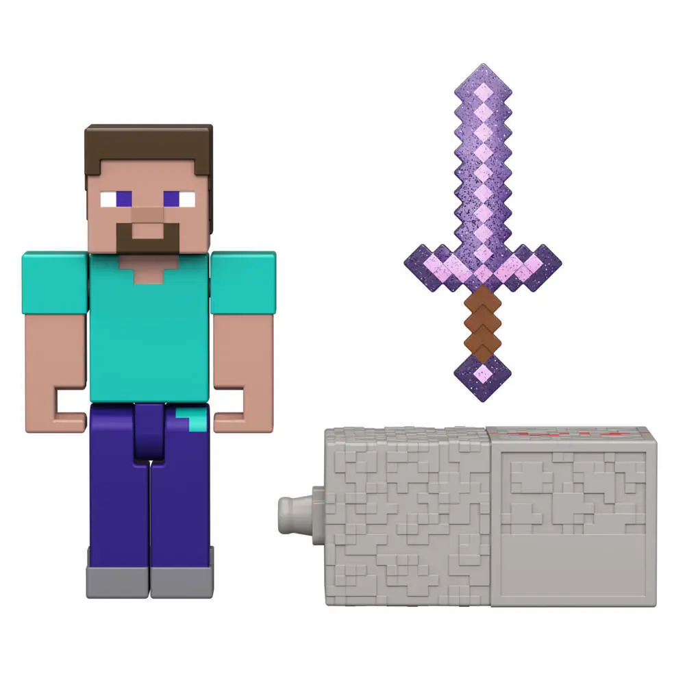 Bild: 194735341016 | MINECRAFT 3.25" CORE FIG Steve | Blister | JJR85 | Deutsch | 2026