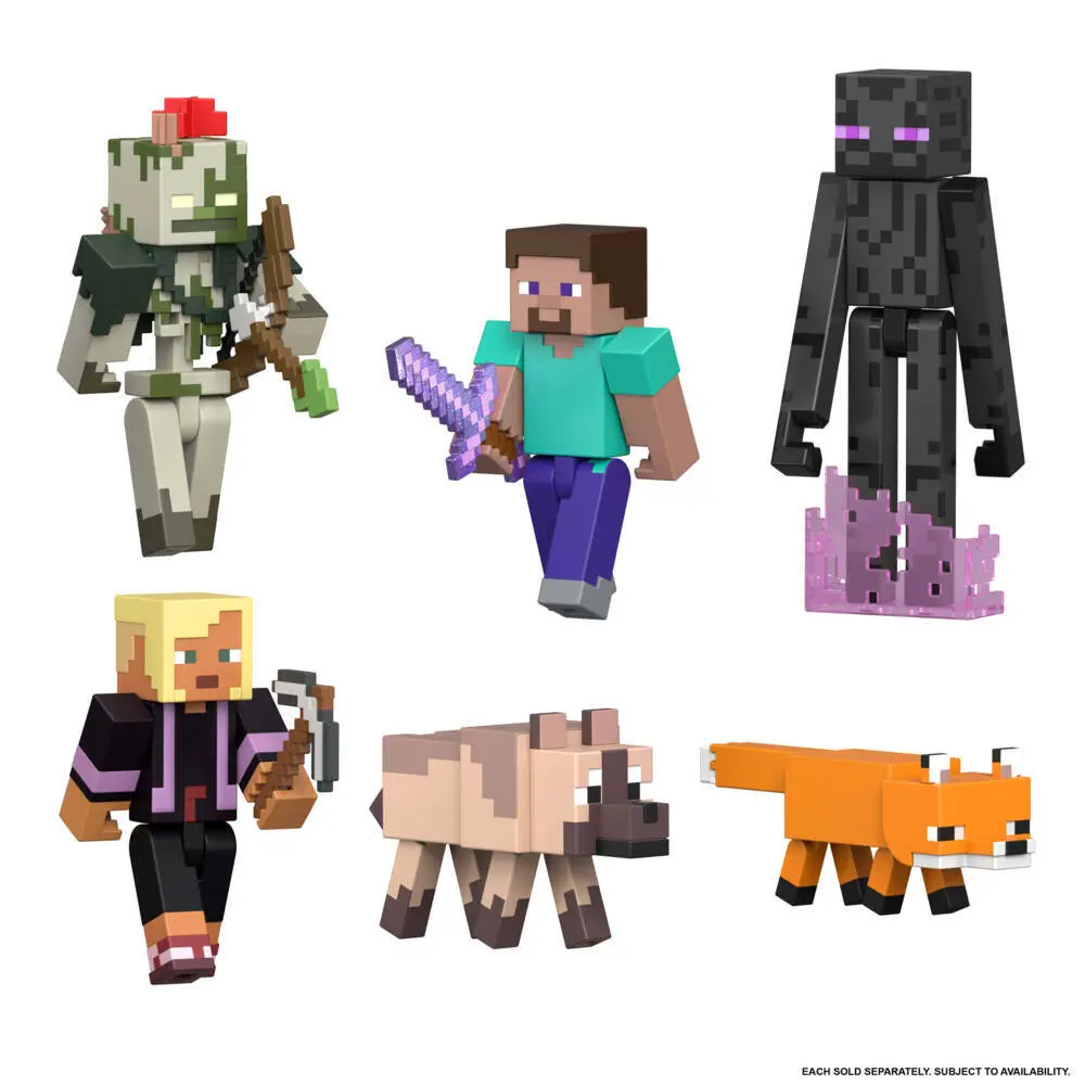 Bild: 194735341016 | MINECRAFT 3.25" CORE FIG Steve | Blister | JJR85 | Deutsch | 2026