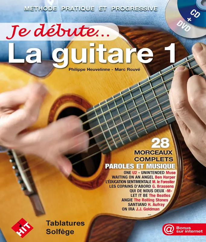 Cover: 3554270551016 | Heuvelinne Philippe, Je Débute La Guitare Volume 1 + Cd Et Dvd...