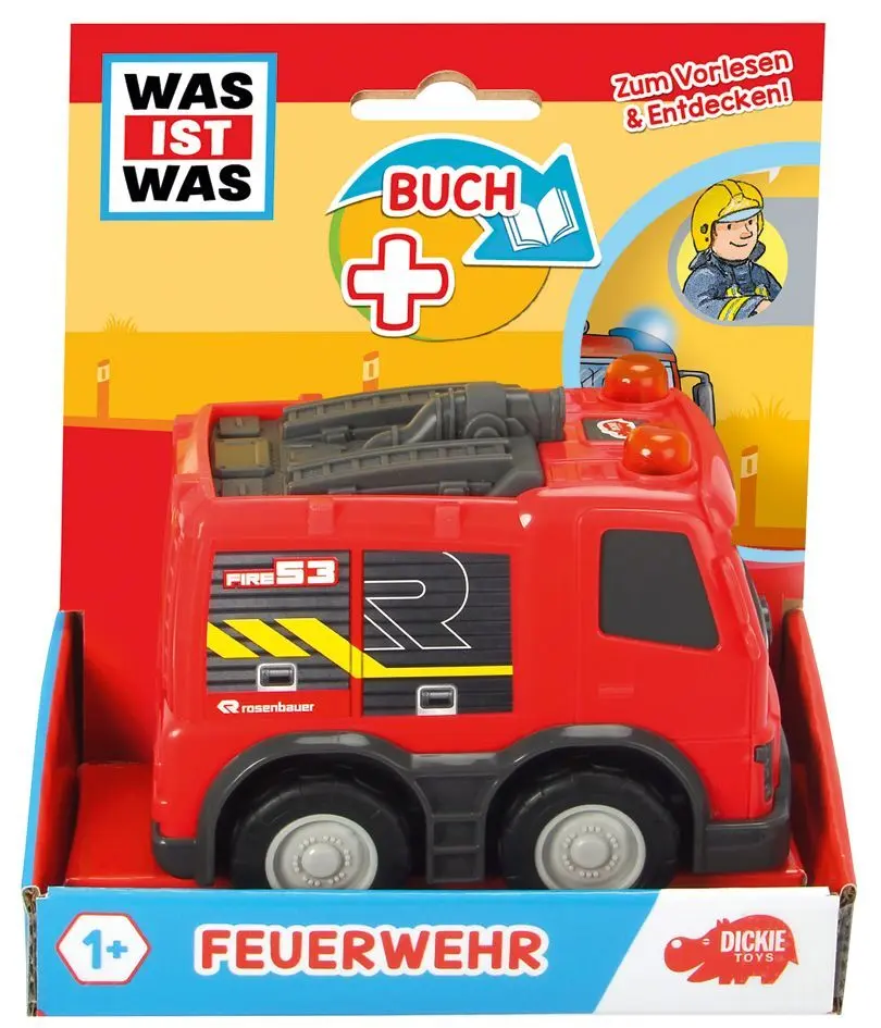 Cover: 4260588291016 | WAS IST WAS Dickie Toys Feuerwehr | Dickie Spielzeug GmbH &amp; Co. KG