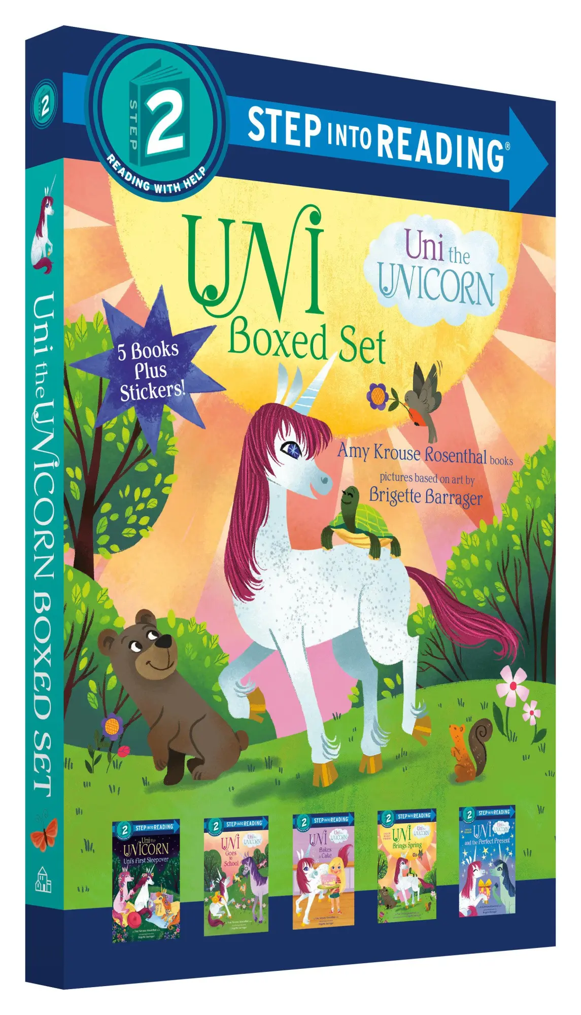 Cover: 9780593431016 | Uni the Unicorn Step Into Reading Boxed Set | Amy Krouse Rosenthal