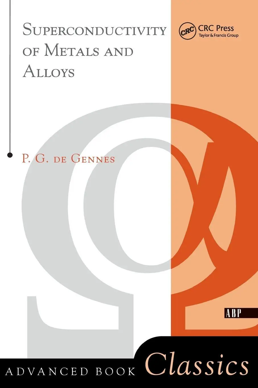 Cover: 9780738201016 | Superconductivity Of Metals And Alloys | P. G. De Gennes | Taschenbuch