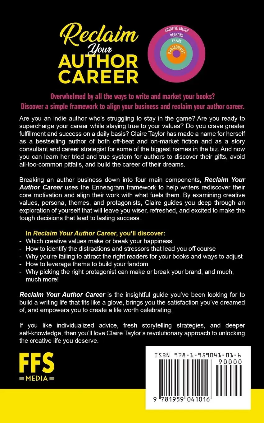 Rückseite: 9781959041016 | Reclaim Your Author Career | Claire Taylor | Taschenbuch | Paperback