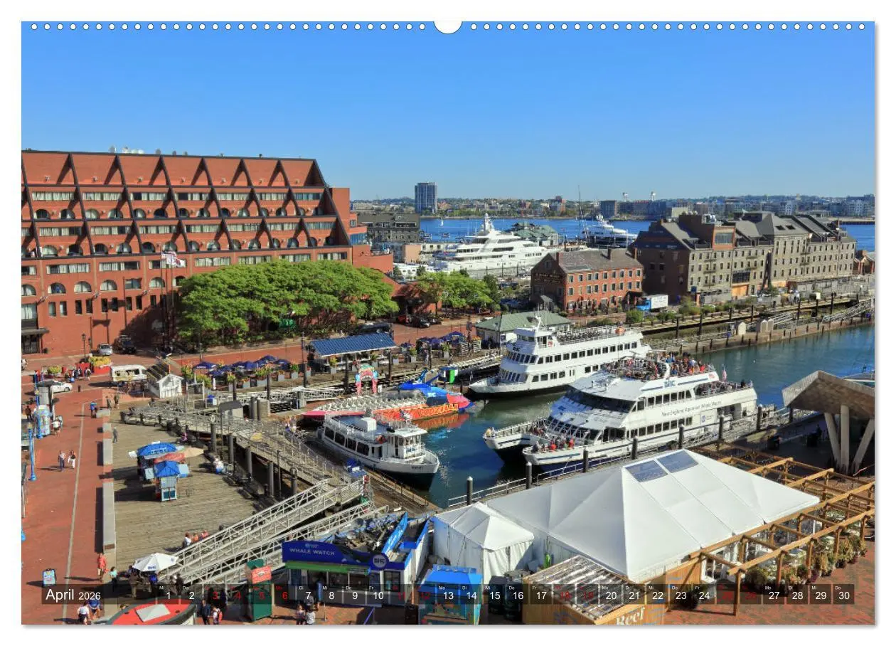 Bild: 9783457671016 | Boston - Stadt der Kontraste (Wandkalender 2026 DIN A2 quer),...