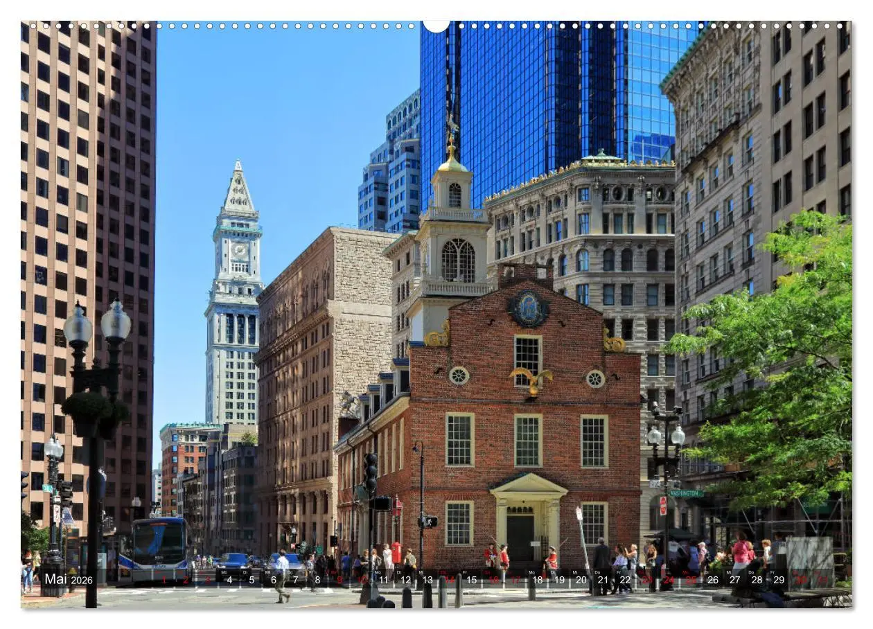 Bild: 9783457671016 | Boston - Stadt der Kontraste (Wandkalender 2026 DIN A2 quer),...