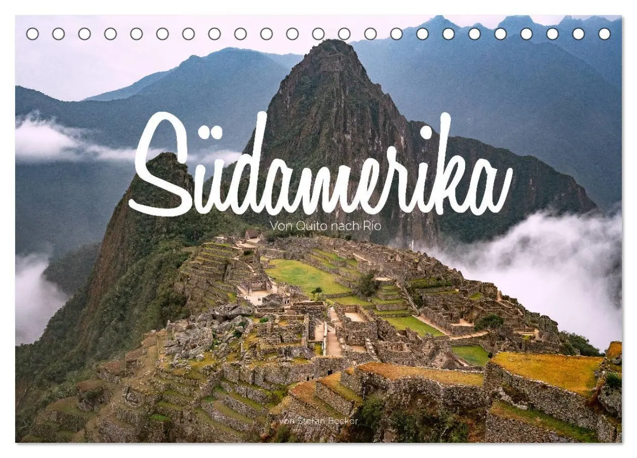 Cover: 9783457741016 | Südamerika - Von Quito nach Rio (Tischkalender 2026 DIN A5 quer),...