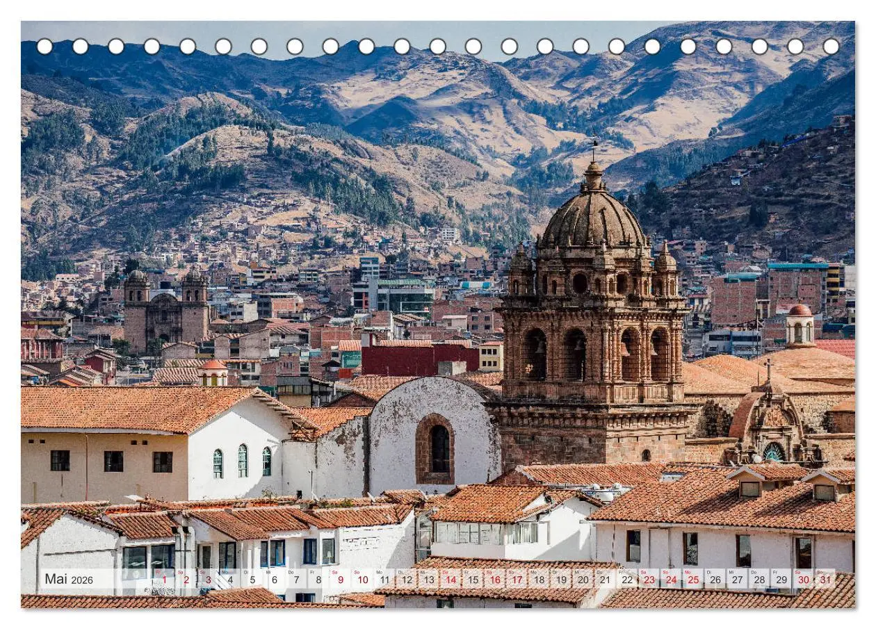 Bild: 9783457741016 | Südamerika - Von Quito nach Rio (Tischkalender 2026 DIN A5 quer),...