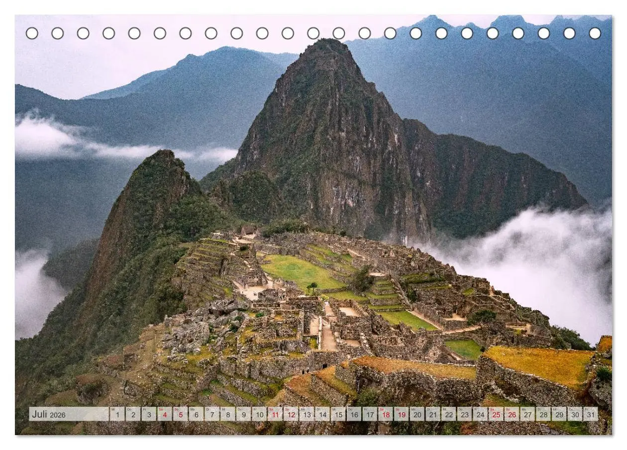 Bild: 9783457741016 | Südamerika - Von Quito nach Rio (Tischkalender 2026 DIN A5 quer),...