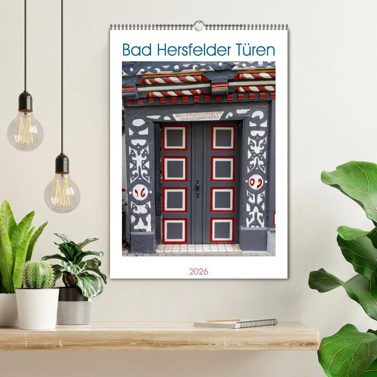 Bild: 9783516691016 | Bad Hersfelder Türen (Wandkalender 2026 DIN A2 hoch), CALVENDO...