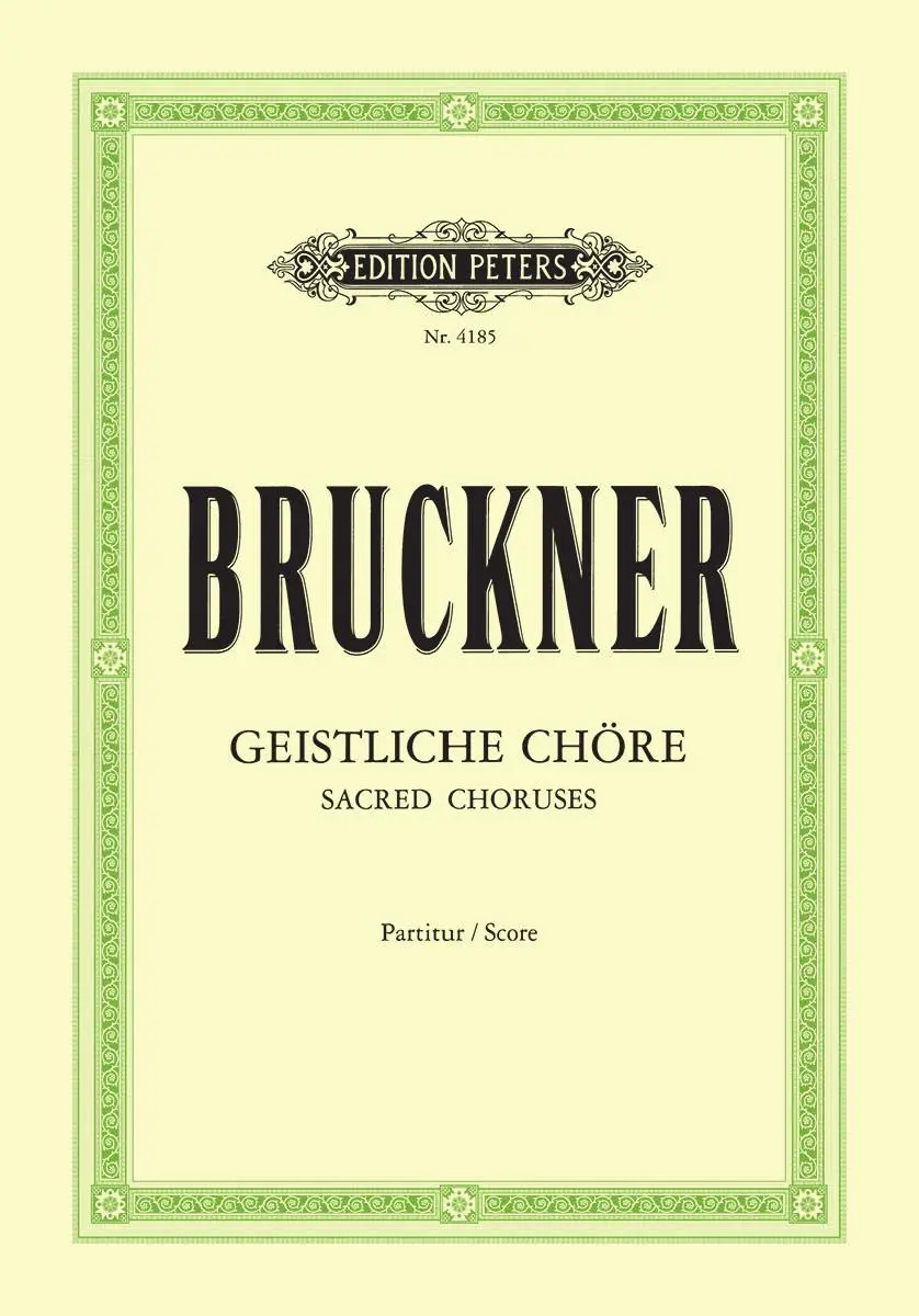 Cover: 9790014021016 | 10 Sacred Choruses (Motets) | Anton Bruckner | Taschenbuch | 44 S.