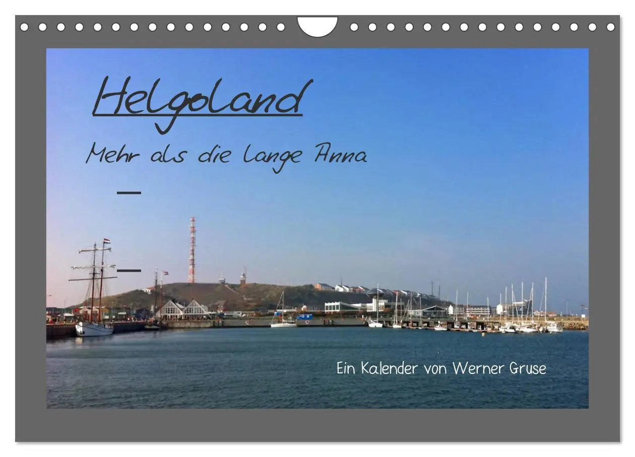 Cover: 9783516201116 | Helgoland (Wandkalender 2026 DIN A4 quer), CALVENDO Monatskalender