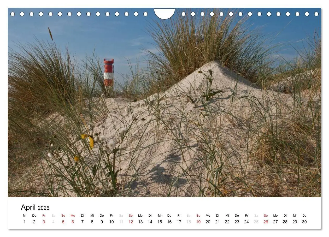 Bild: 9783516201116 | Helgoland (Wandkalender 2026 DIN A4 quer), CALVENDO Monatskalender