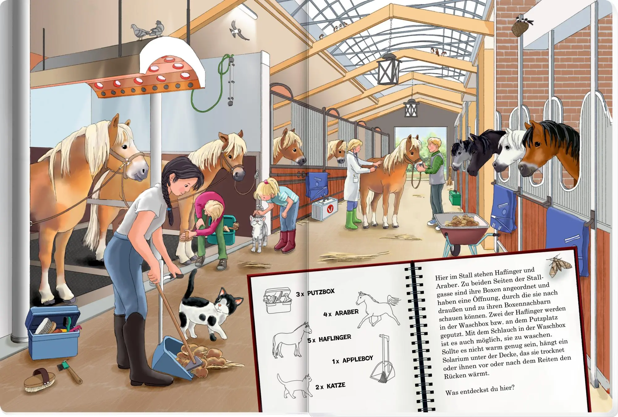 Bild: 9783649651116 | Mein riesengroßes WimmelSuchBuch: Pferde &amp; Ponys | Antje Flad | Buch