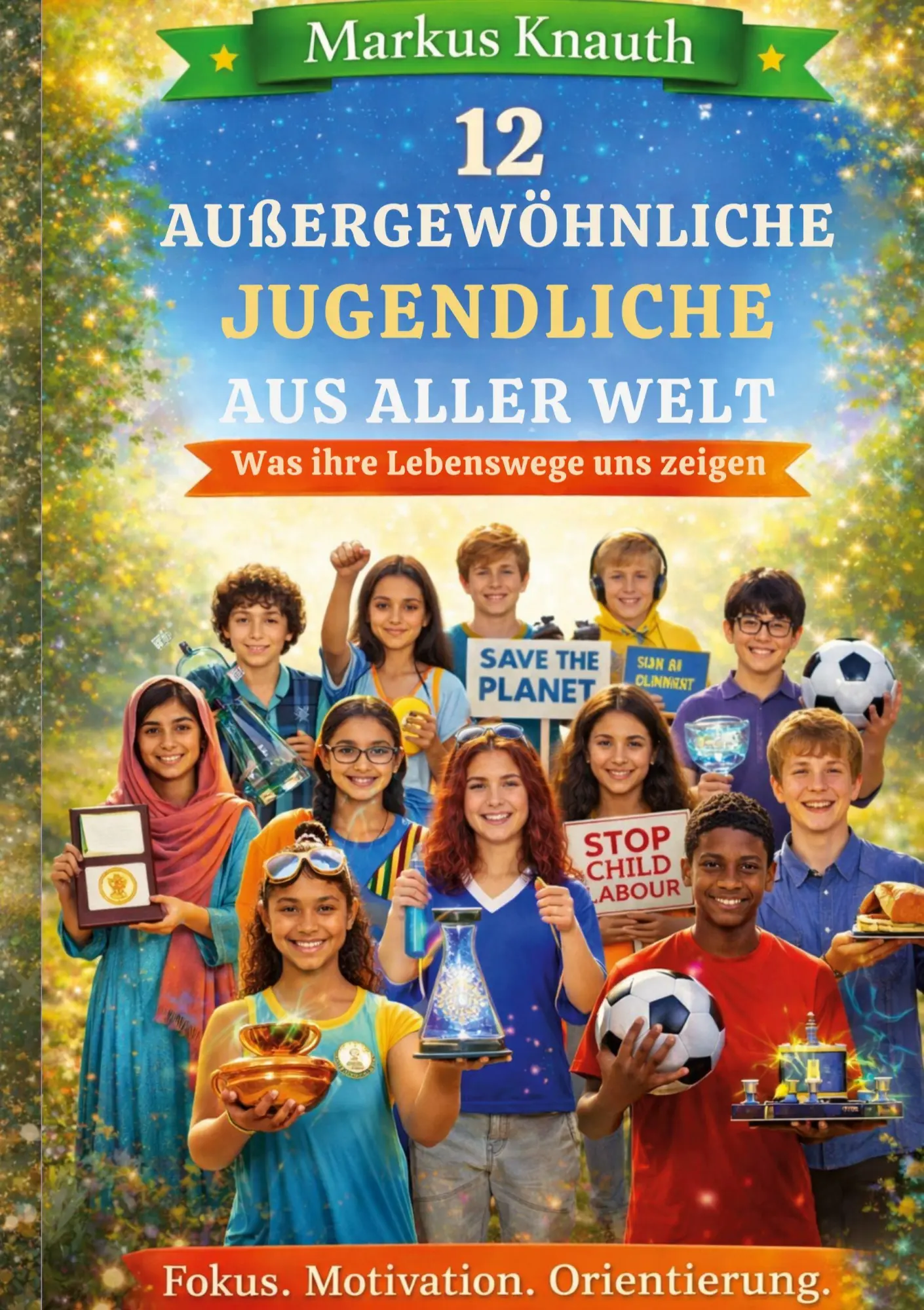 Cover: 9783769371116 | 12 außergewöhnliche Jugendliche aus aller Welt | Markus Knauth | Buch