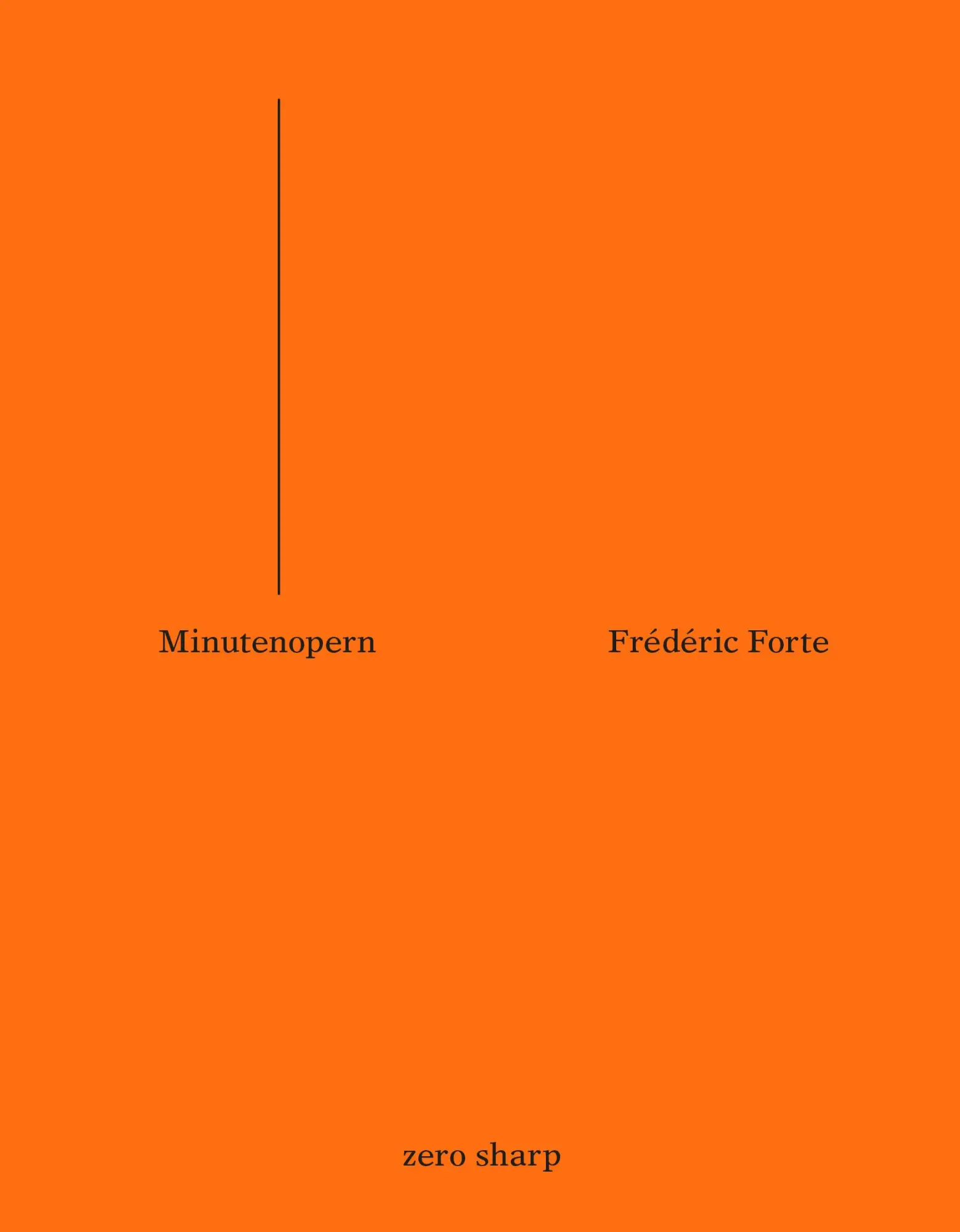 Cover: 9783945421116 | Minutenopern | Frédéric Forte (u. a.) | Taschenbuch | 128 S. | Deutsch