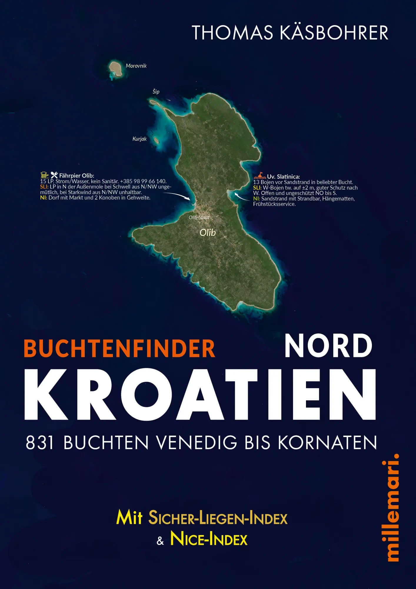 Cover: 9783967061116 | Buchtenfinder Kroatien Nord - Ausgabe 2026 | Thomas Käsbohrer | Buch