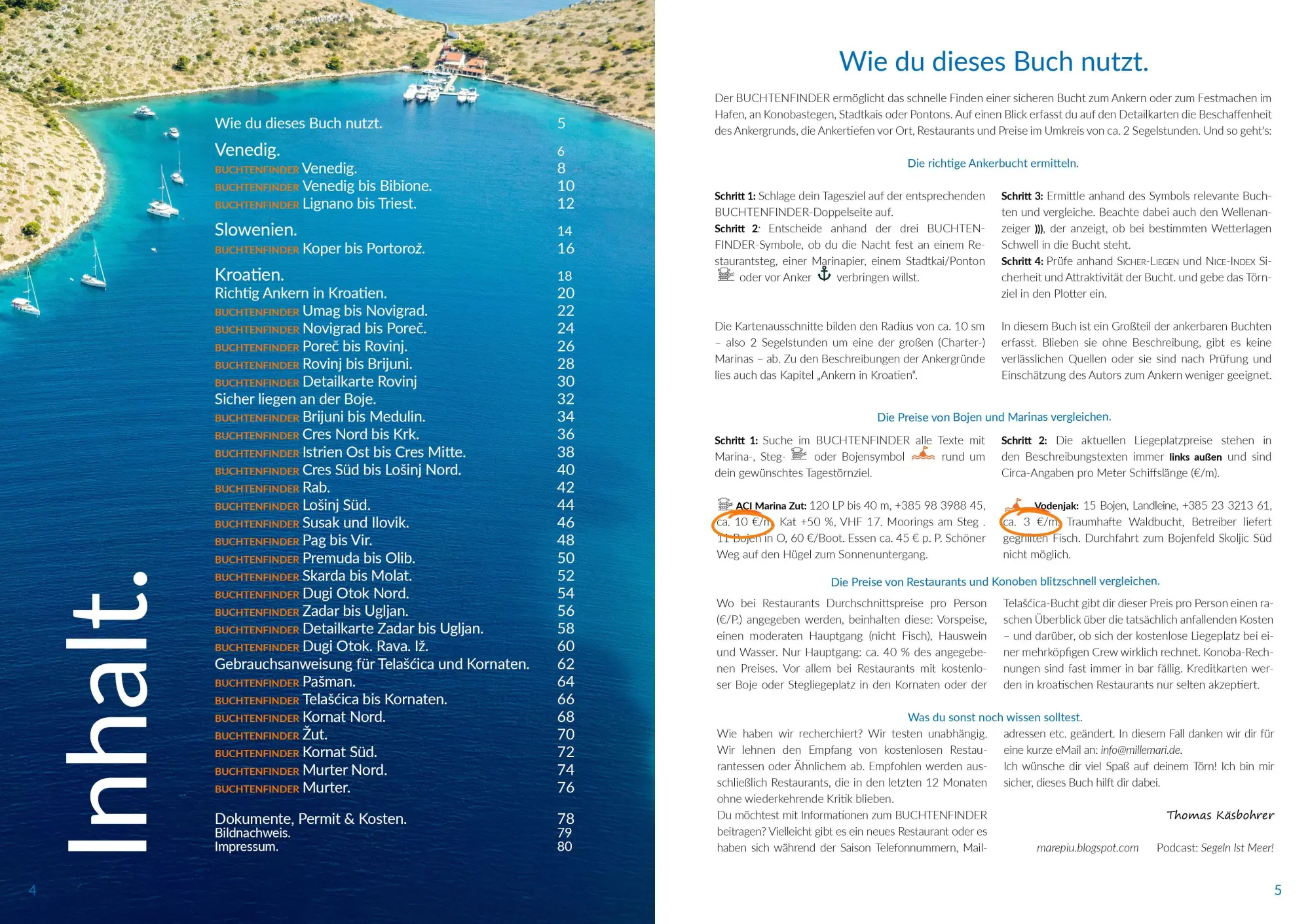 Bild: 9783967061116 | Buchtenfinder Kroatien Nord - Ausgabe 2026 | Thomas Käsbohrer | Buch