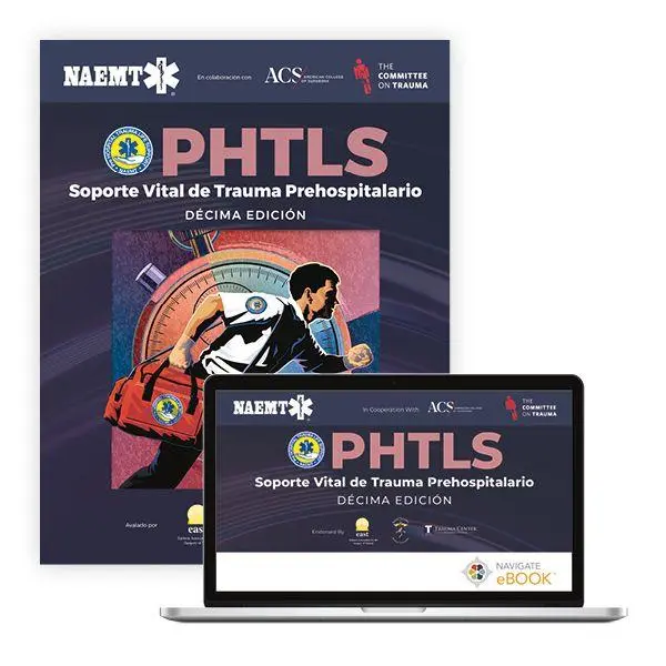 Cover: 9781284291216 | Spanish Phtls: Soporte Vital En Trauma Prehospitalario | Technicians